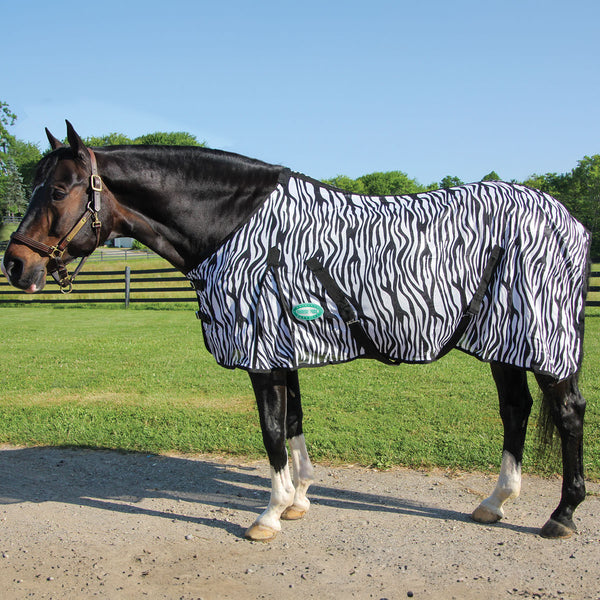 Country Pride Zebra Print Mesh Fly Sheet